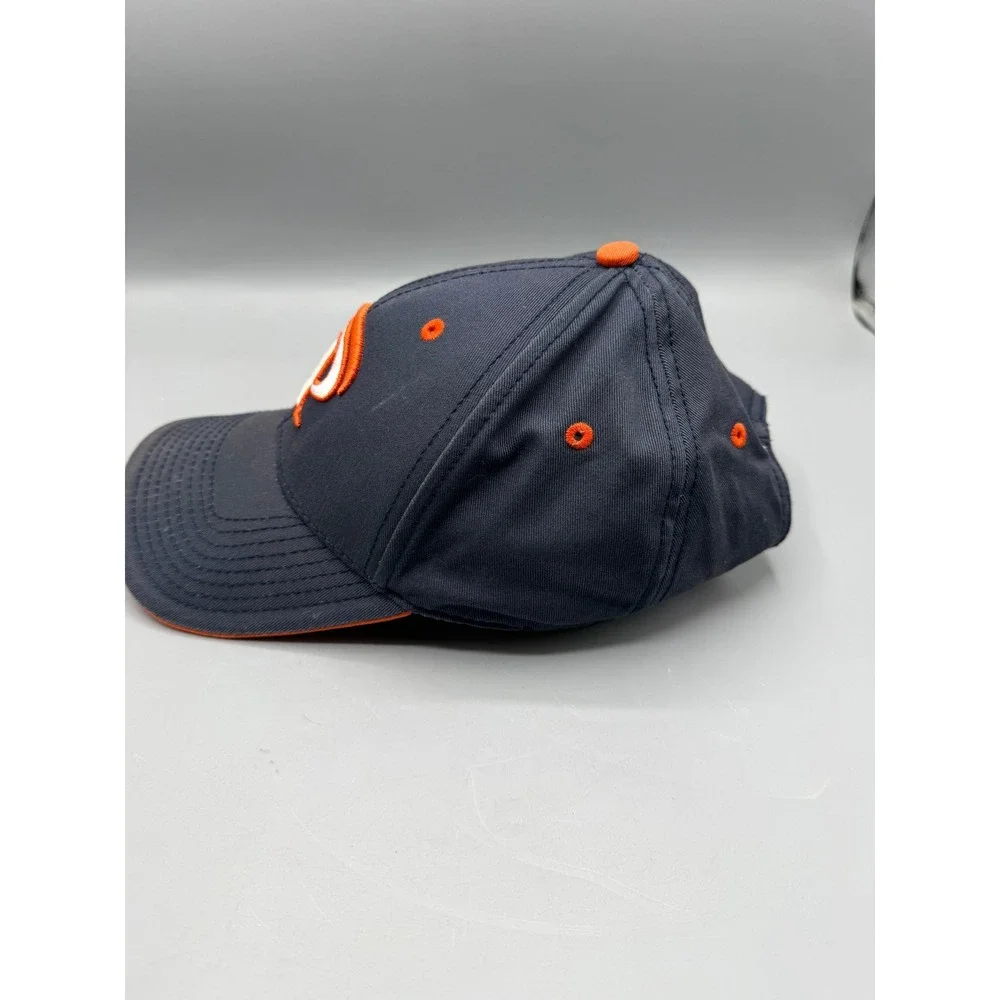 The Game Pepperdine Waves Mens Navy Orange Adjustable Baseball Cap Hat One Size